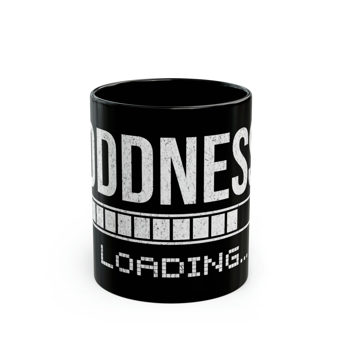 Oddness Loading... - Black Mug (11oz)