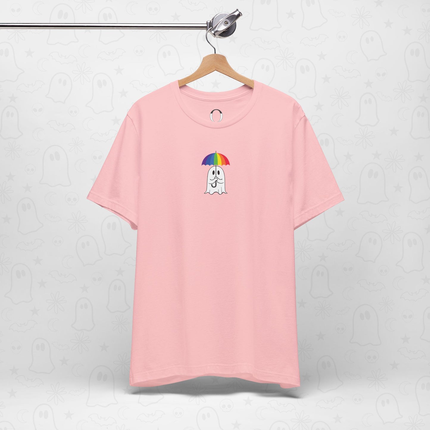LGBTQ Pride Umbrella Ghost Minimalist Shirt