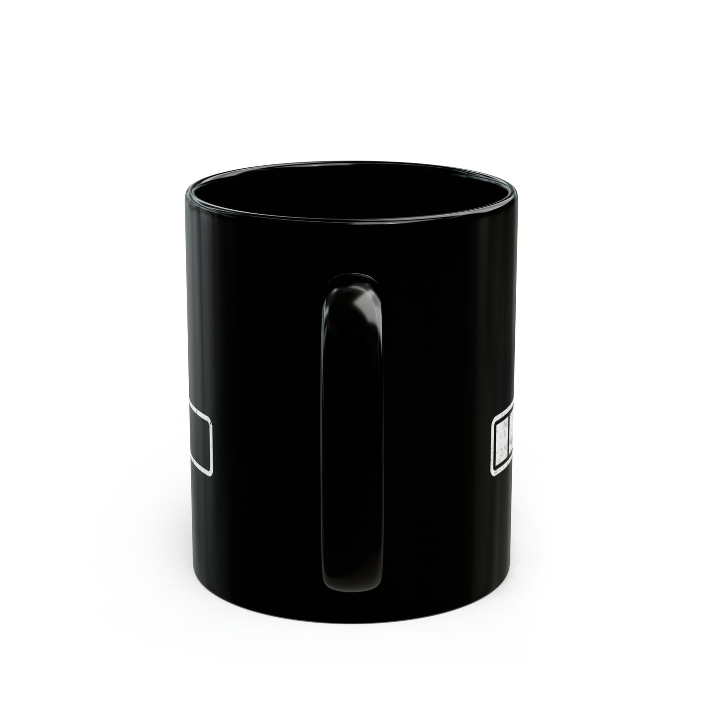 Oddness Loading... - Black Mug (11oz)