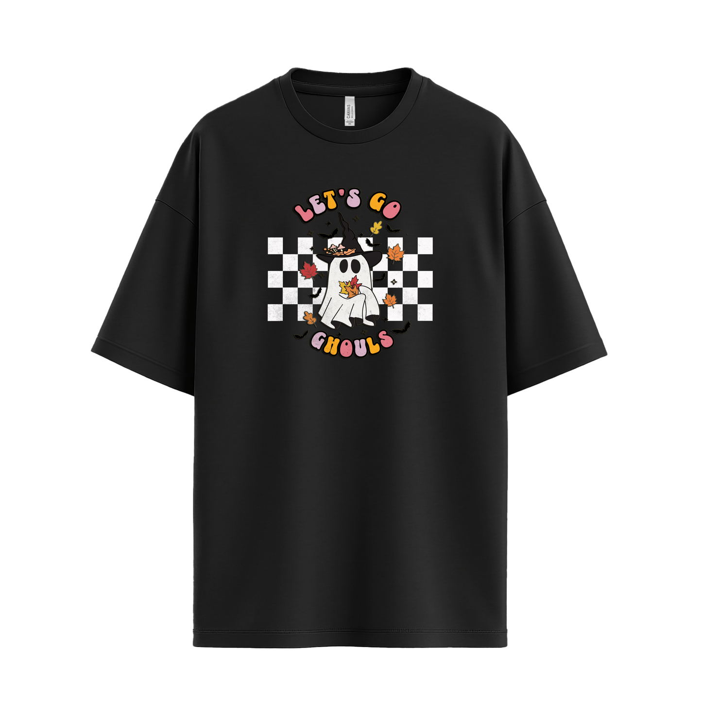 Let's Go Ghouls Ghost Tee