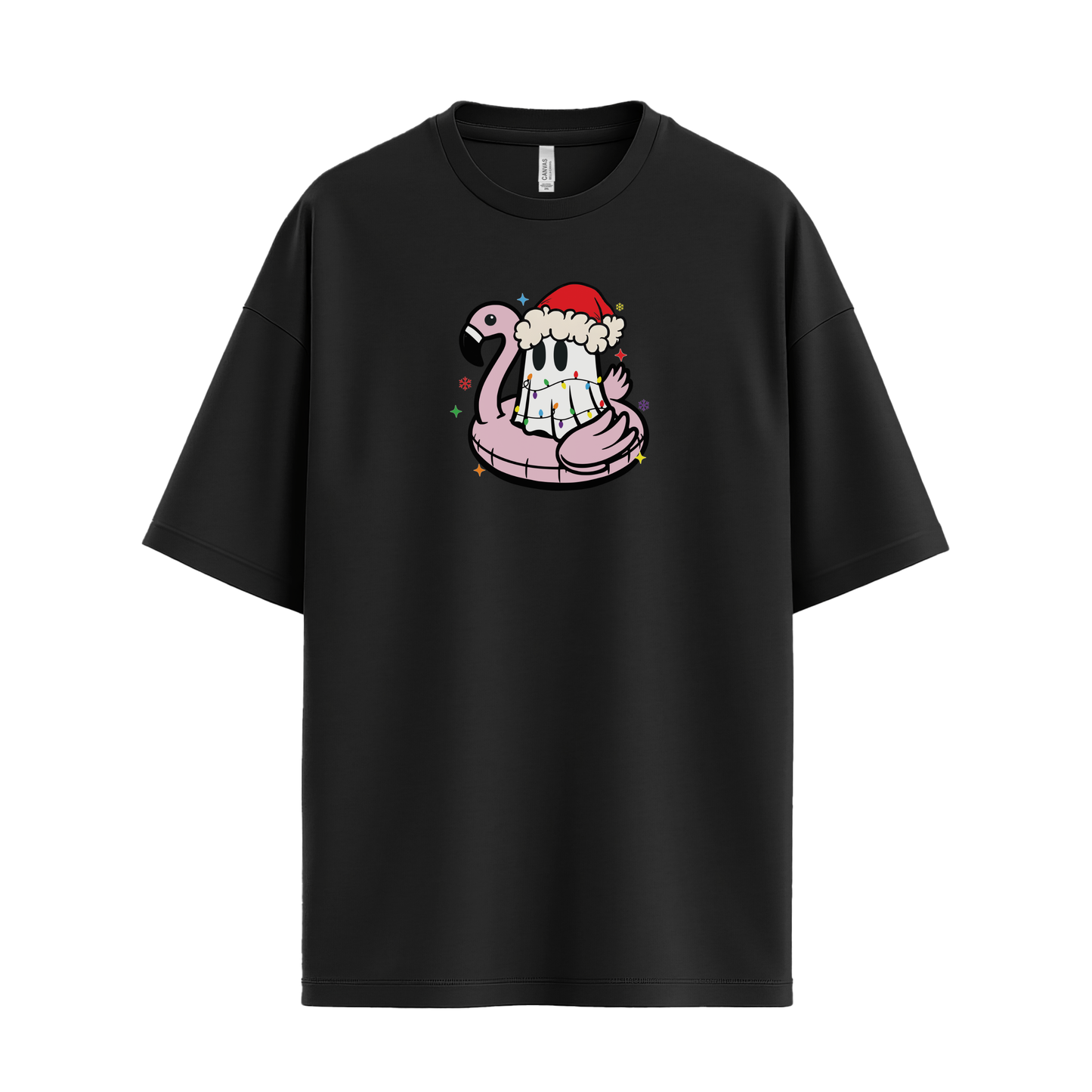 Summer During Christmas Ghost Tee