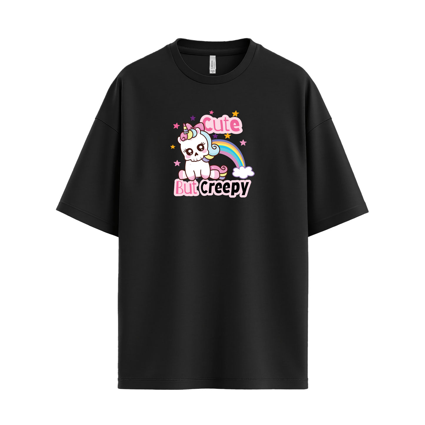 Cute, But Creepy Unicorn Tee