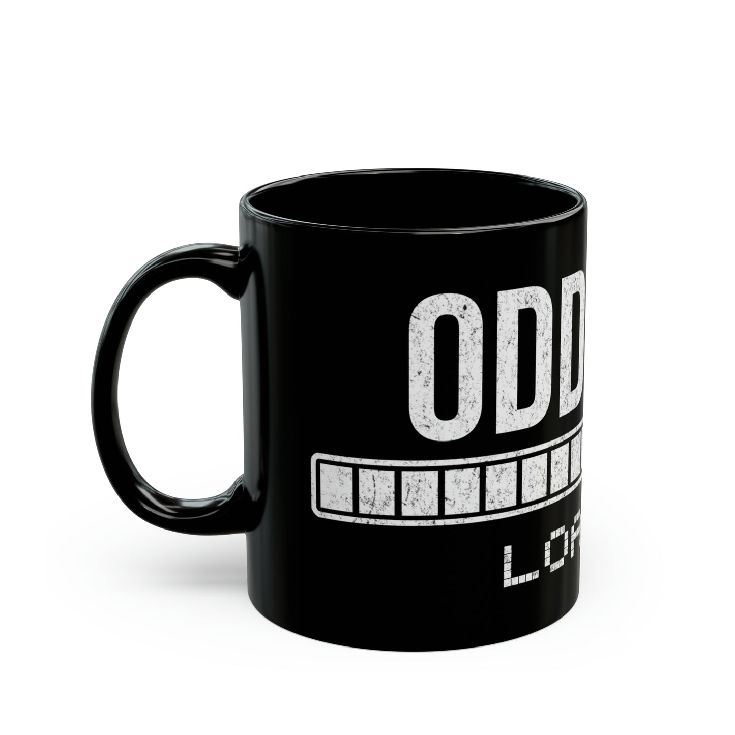 Oddness Loading... - Black Mug (11oz)