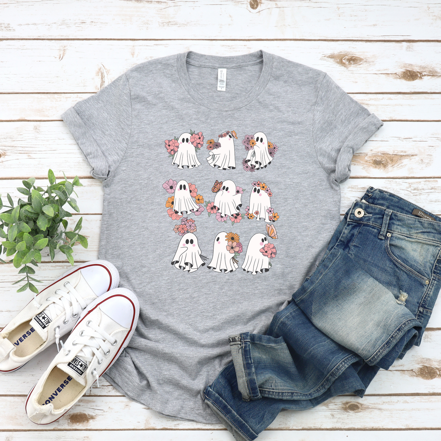 Flora Flower Ghost Tee