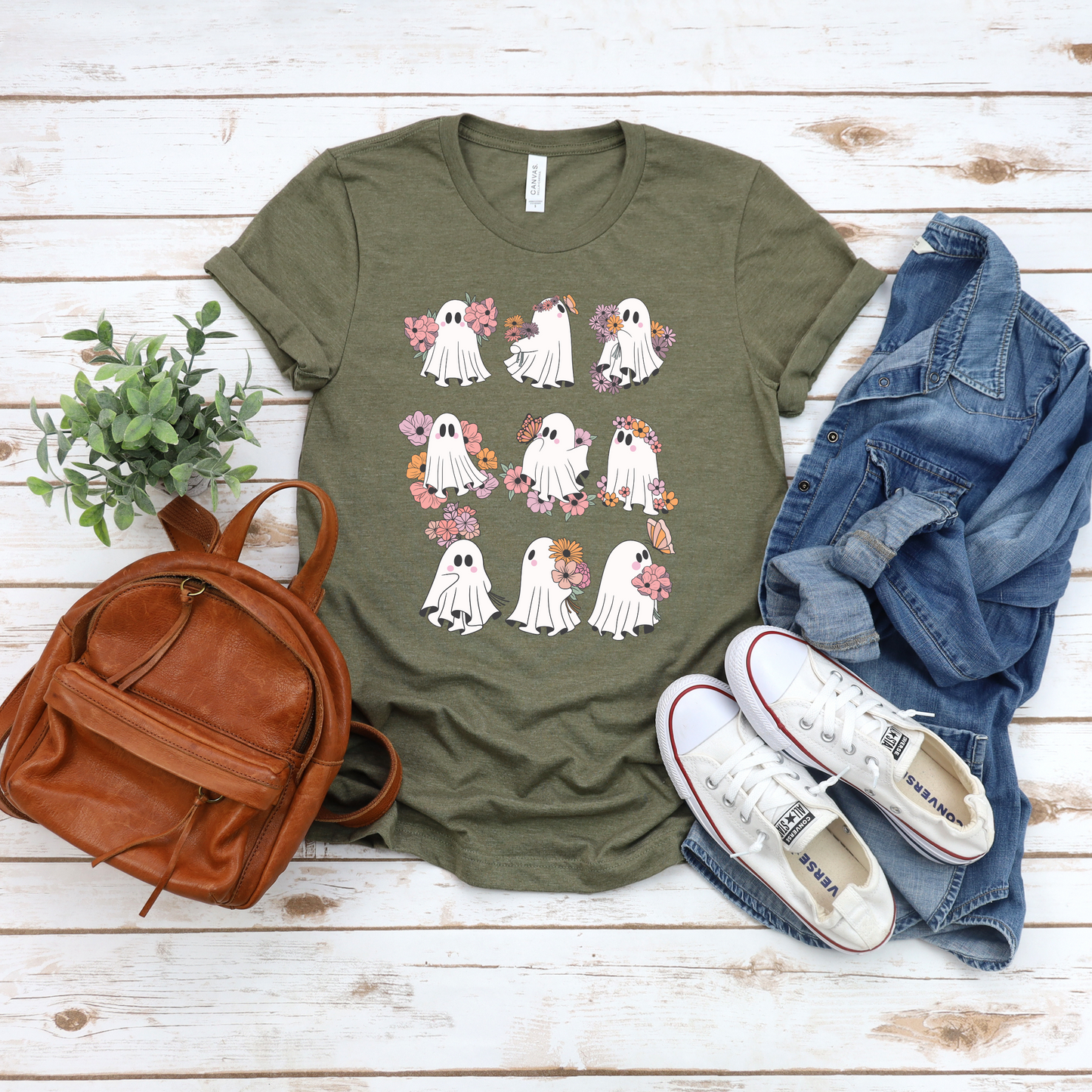 Flora Flower Ghost Tee
