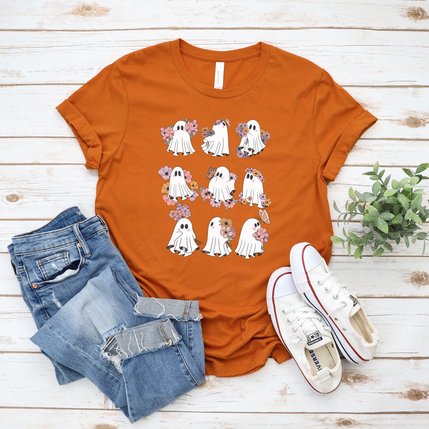 Flora Flower Ghost Tee