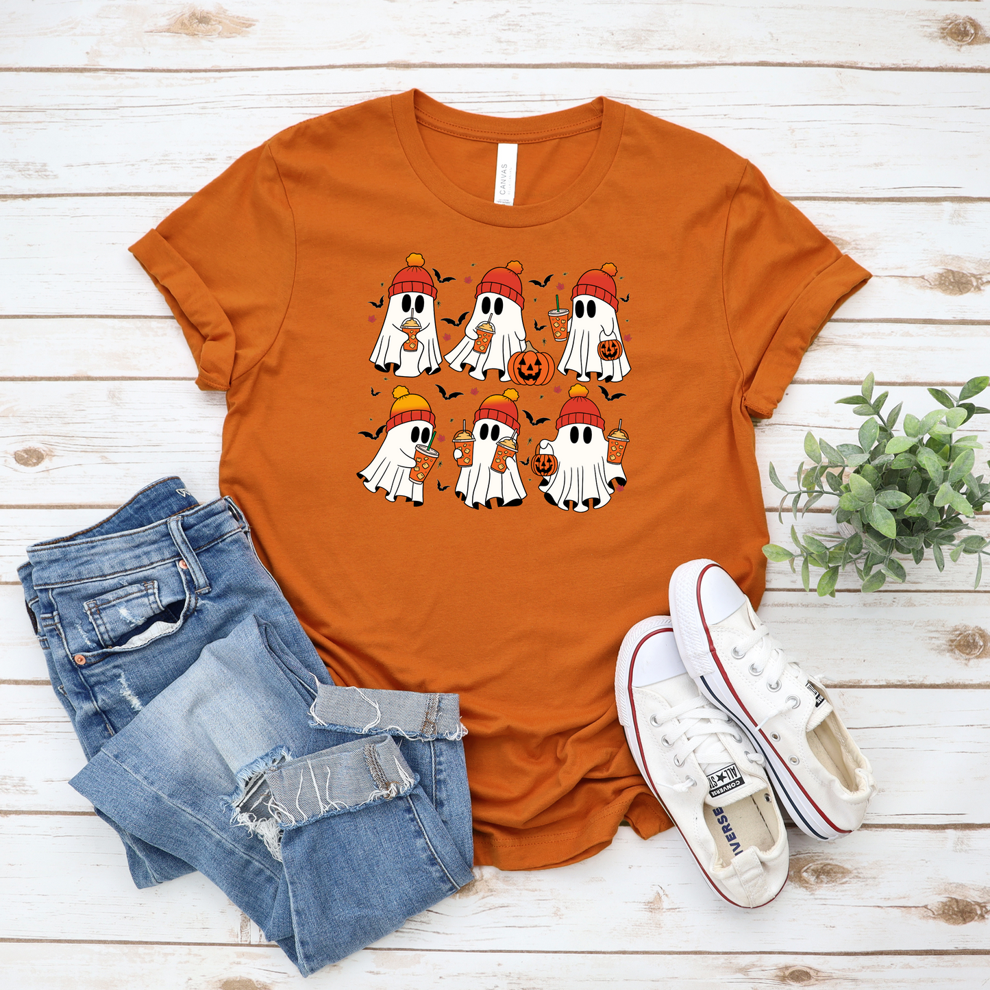 Pumpkin Spice Ghosts Tee