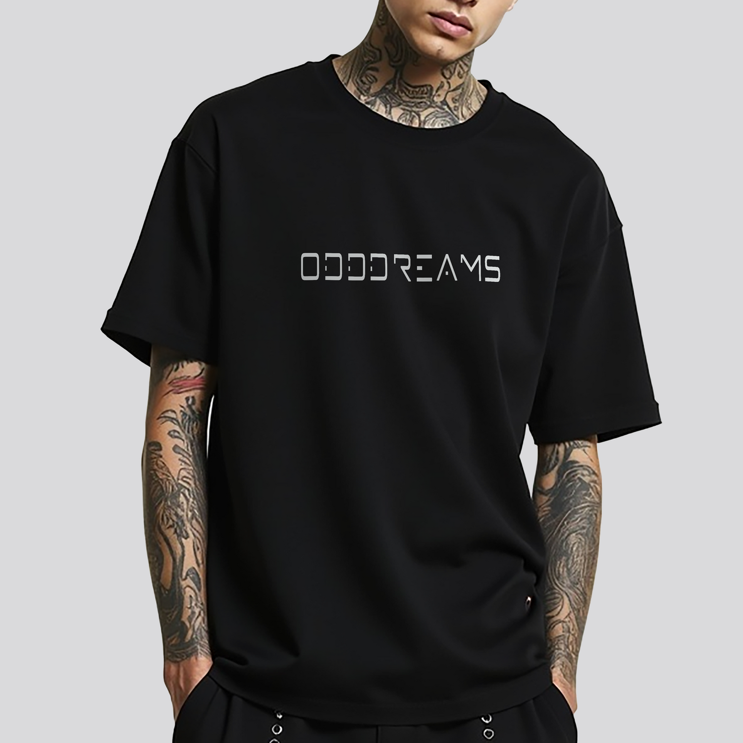 ODD DREAMS MINIMALIST TEXT TSHIRT