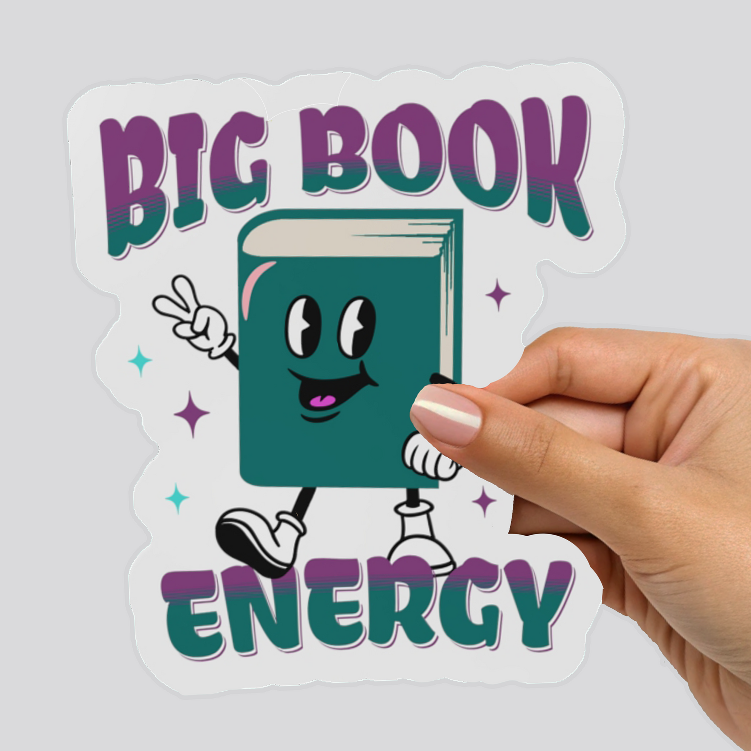 Big Book Energy Sticker