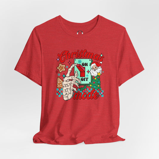 Christmas Mode - ON Skeleton Hand Tee