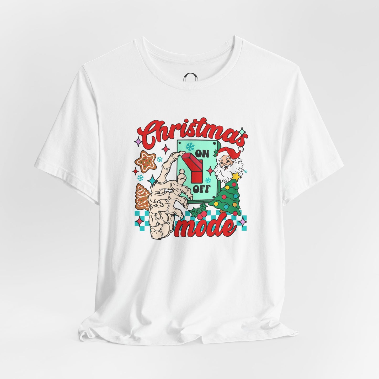Christmas Mode - ON Skeleton Hand Tee