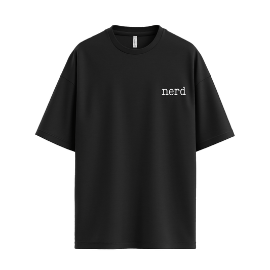 NERD T-Shirt Minimalist Center