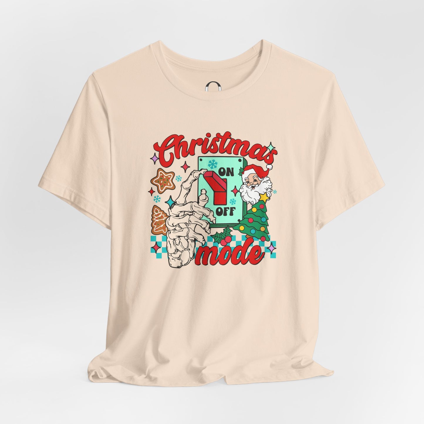 Christmas Mode - ON Skeleton Hand Tee