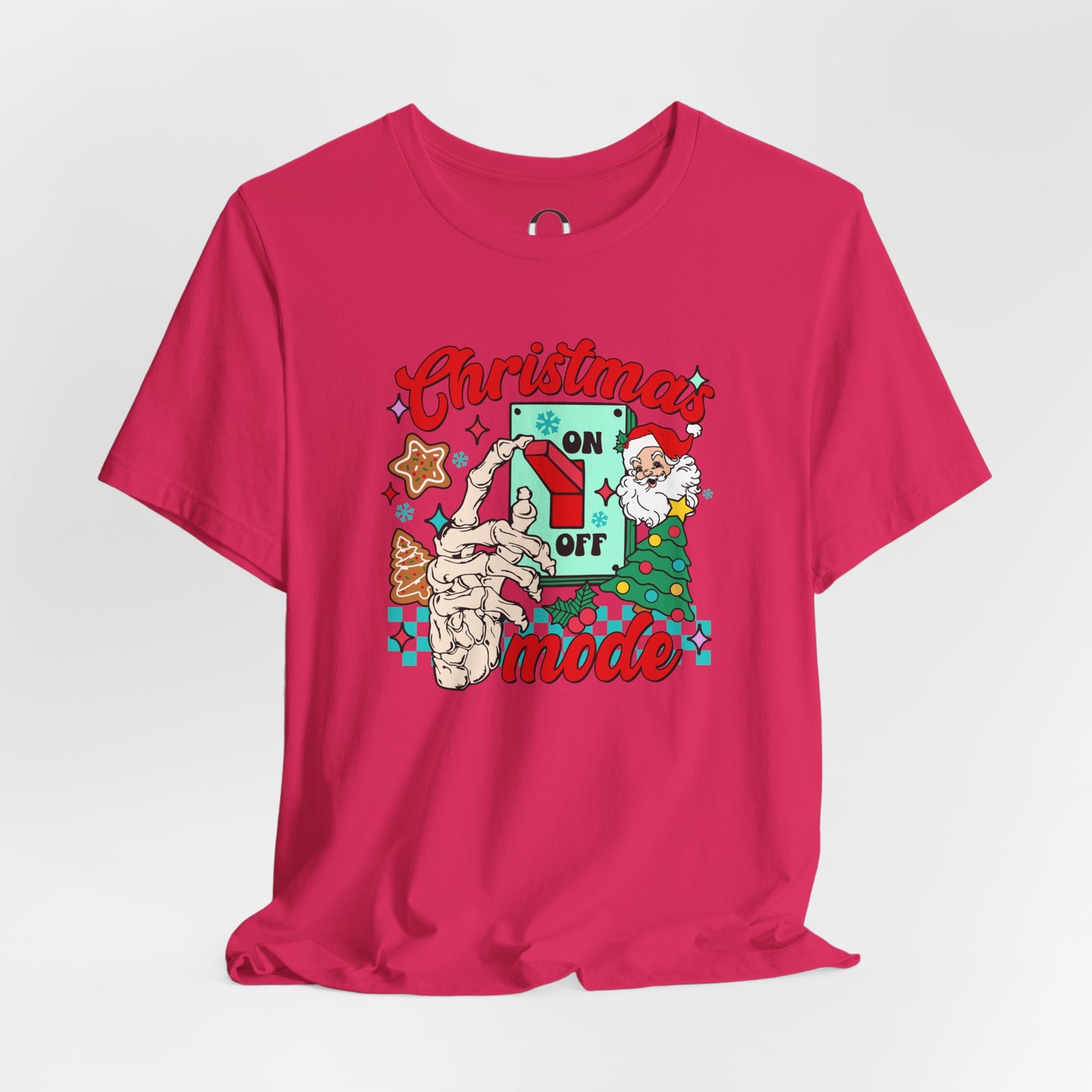 Christmas Mode - ON Skeleton Hand Tee