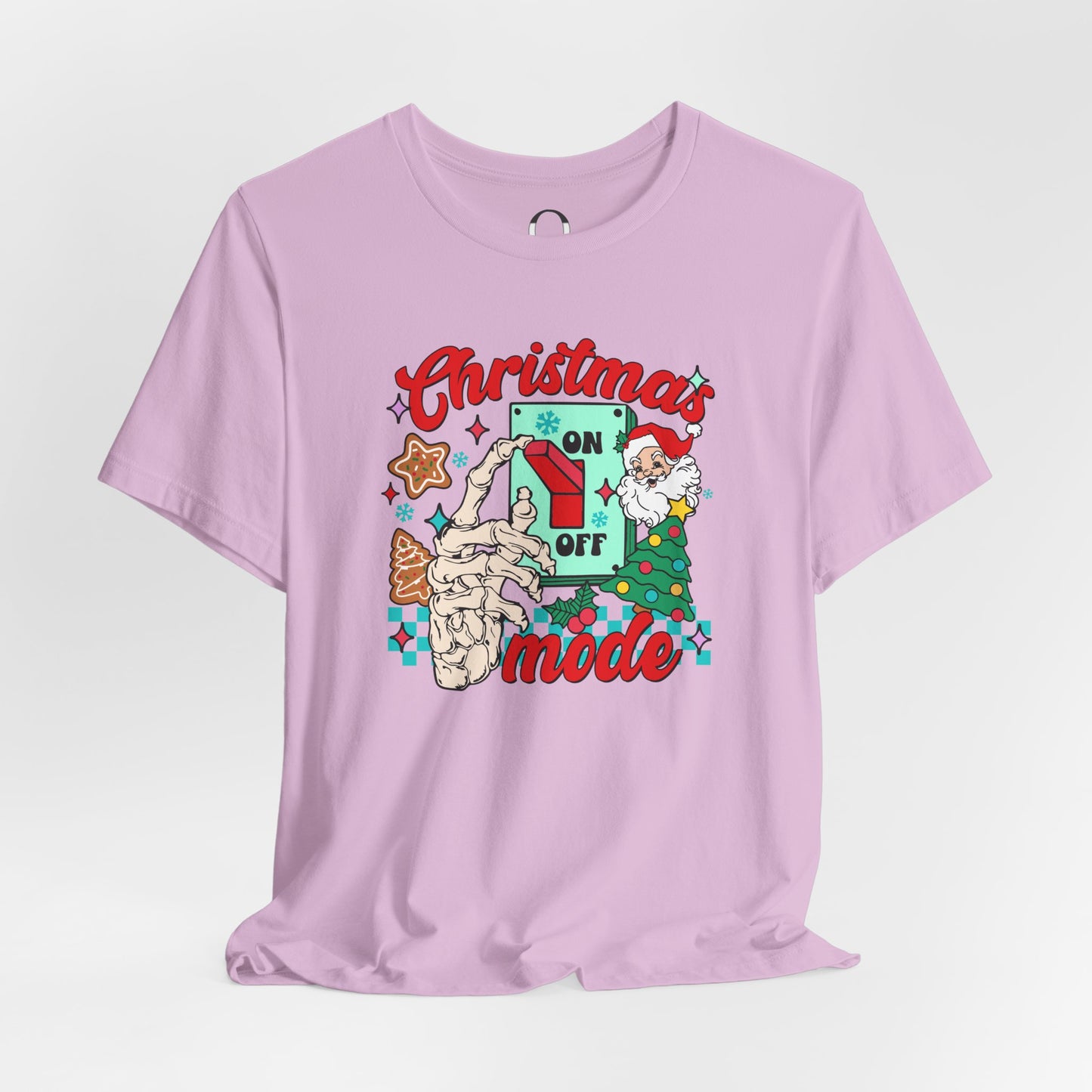 Christmas Mode - ON Skeleton Hand Tee