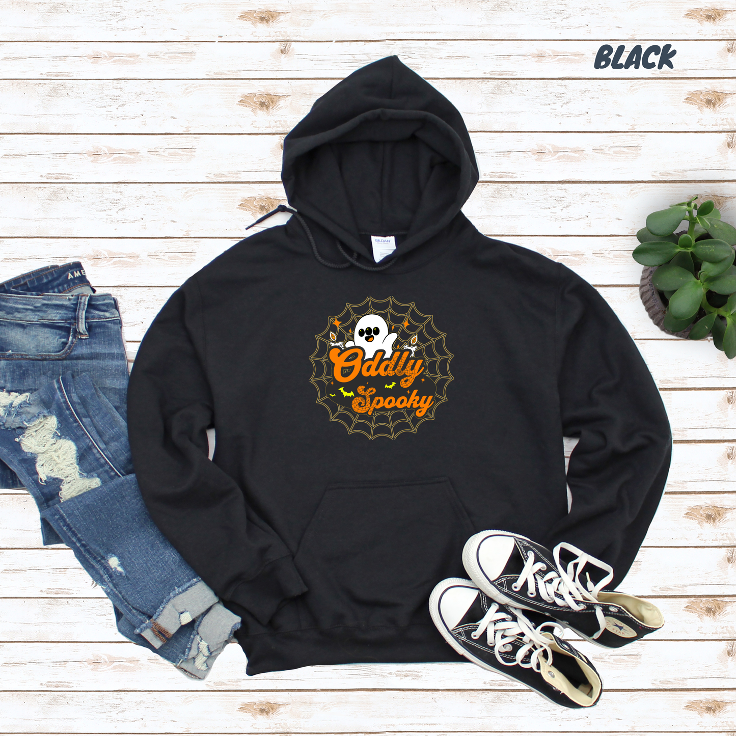 Oddly Spooky Ghost Hoodie