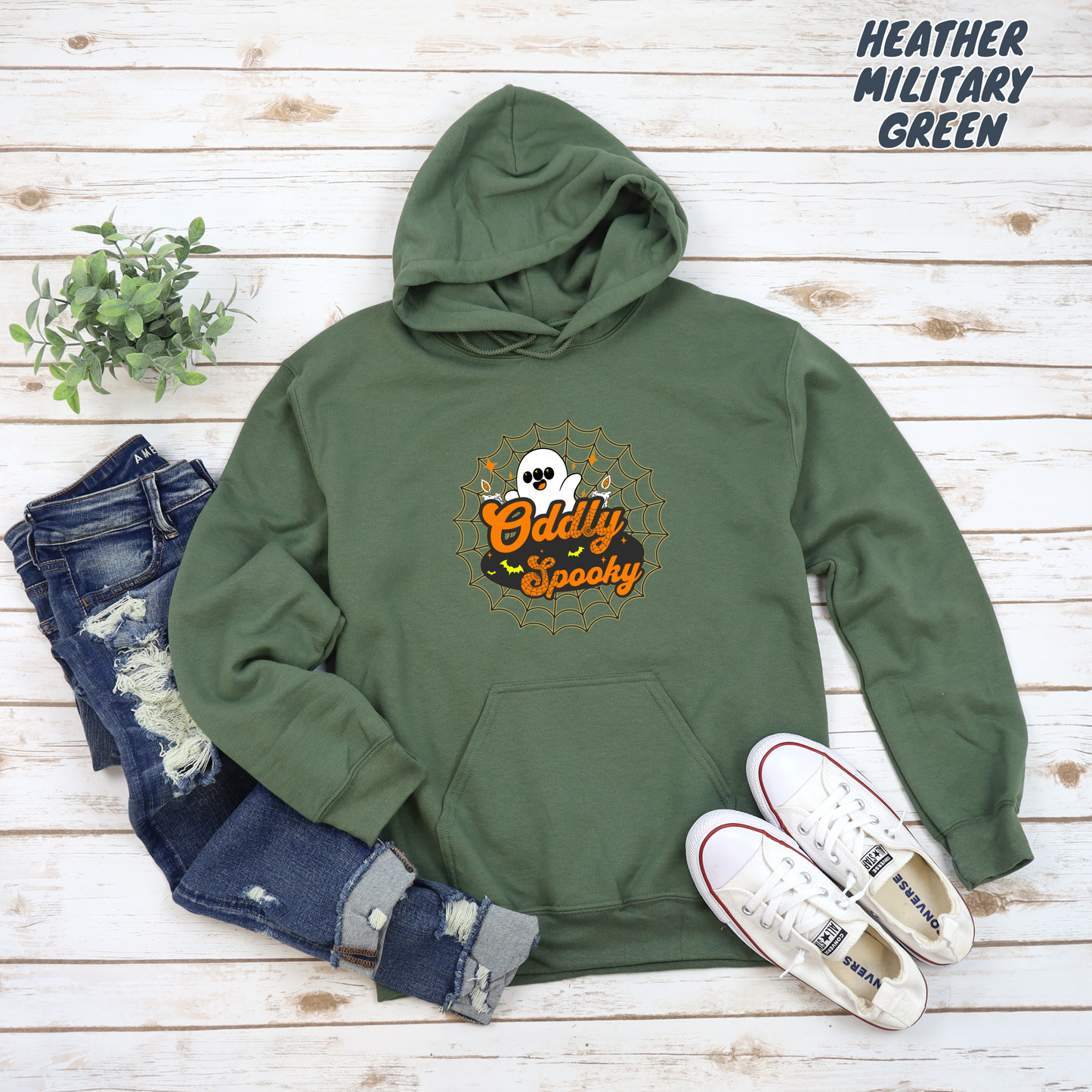 Oddly Spooky Ghost Hoodie