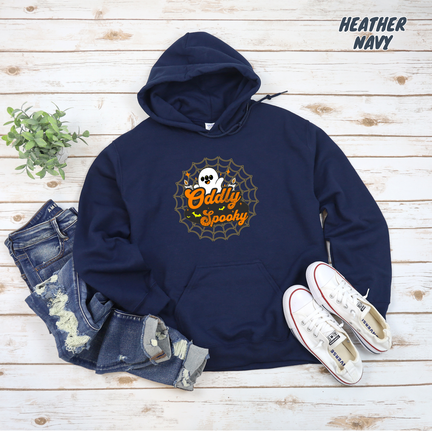 Oddly Spooky Ghost Hoodie