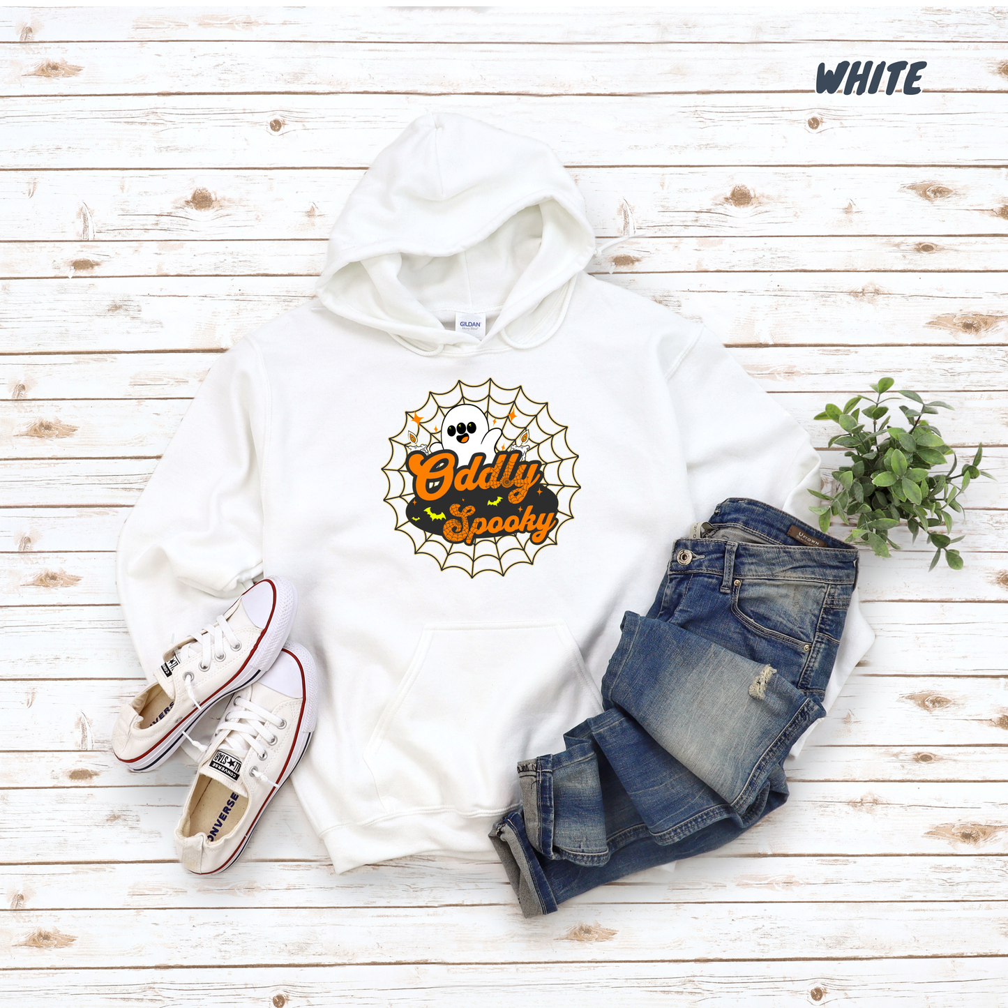 Oddly Spooky Ghost Hoodie